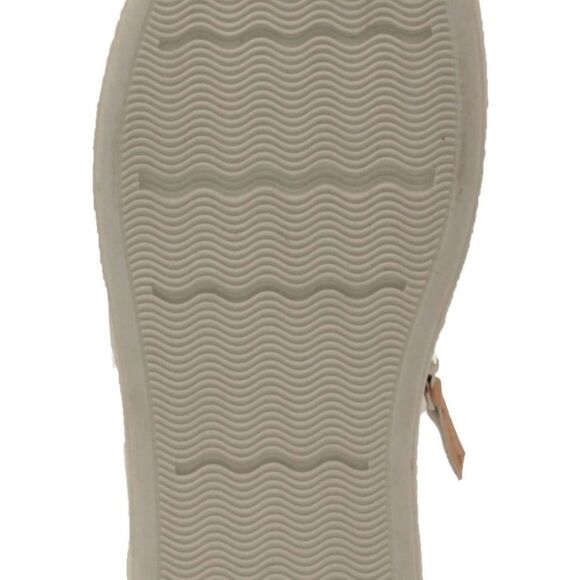 Stylish Tan and White Women's Slip-On Sneakers 7.5 - Picture 6 of 8